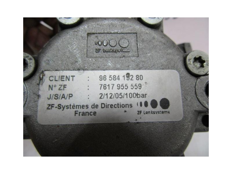 Recambio de bomba dirección : peugeot 407 : 1.6 hdi hdy -9hz (108,80cv) 4p [2005] para peugeot 407 1.6 hdi hdy -9hz referencia O