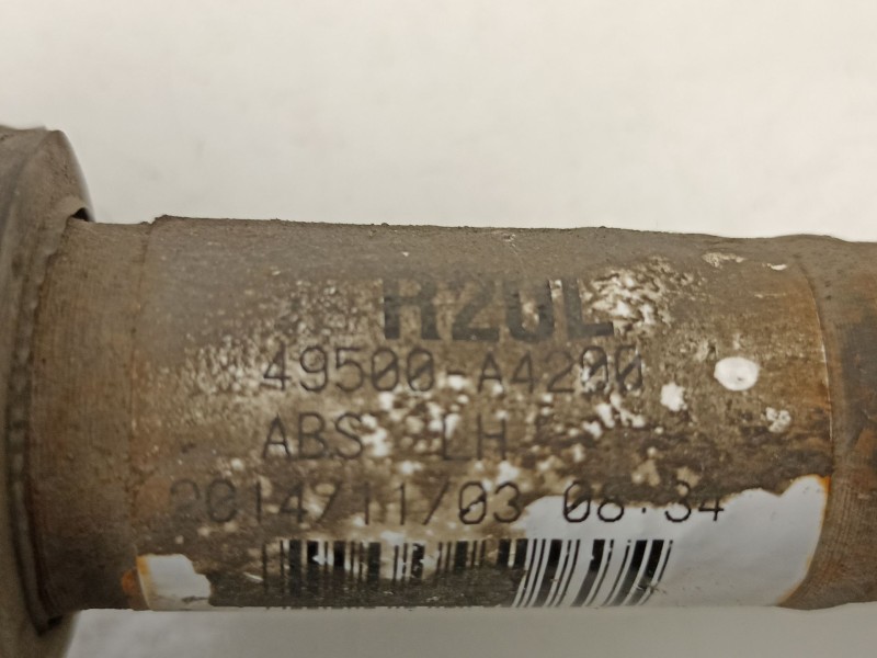 Recambio de transmision delantera izquierda para kia carens iv 1.7 crdi referencia OEM IAM 49500A4200  