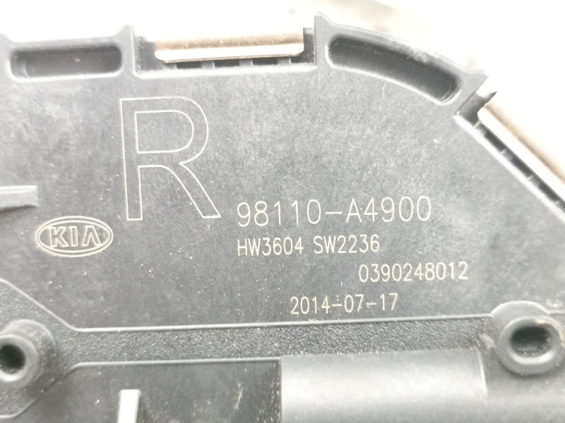 Recambio de motor limpia delantero para kia carens iv 1.7 crdi referencia OEM IAM 98110A4900  