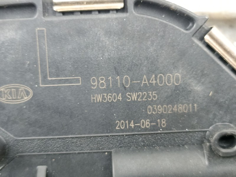 Recambio de motor limpia delantero para kia carens iv 1.7 crdi referencia OEM IAM 98110A4000  