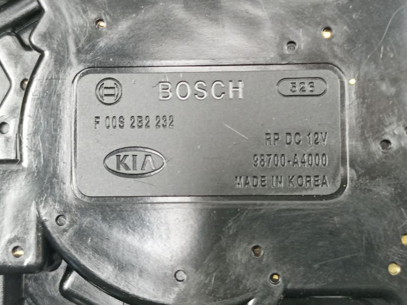 Recambio de motor limpia trasero para kia carens iv 1.7 crdi referencia OEM IAM 98700A4000 F00S2B2232 