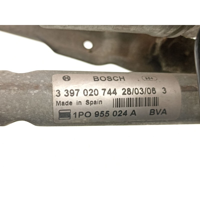 Recambio de motor limpia delantero para seat leon (1p1) 2.0 tdi 16v referencia OEM IAM 1P0955024A 3397020744 