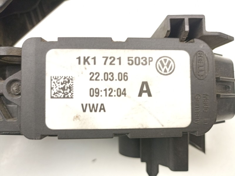Recambio de potenciometro aceleracion para seat leon (1p1) 2.0 tdi 16v referencia OEM IAM 1K1721503P  