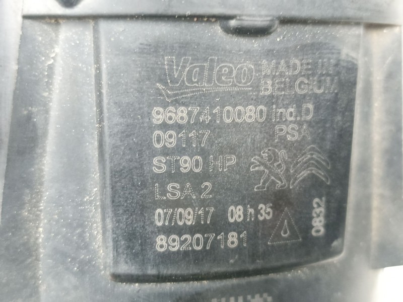 Recambio de antiniebla derecho para citroën c4 ii (nc_) 1.6 bluehdi 100 referencia OEM IAM 9687410080  
