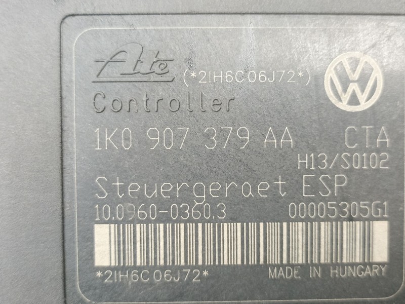 Recambio de abs para seat leon (1p1) 2.0 tdi 16v referencia OEM IAM 1K0614517AA 10020602214 