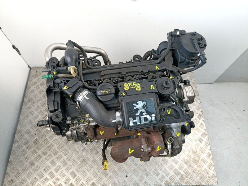 Recambio de motor turbo diesel para peugeot 206 van 1.4 hdi referencia OEM IAM 8HZ  