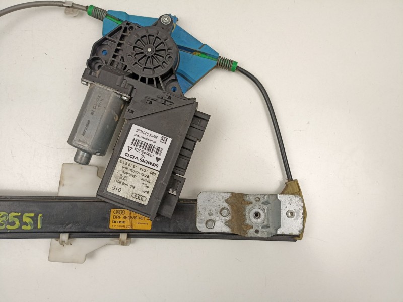 Recambio de elevalunas trasero izquierdo para seat exeo st (3r5) 2.0 tdi referencia OEM IAM 8E0839461C  8E0959801E