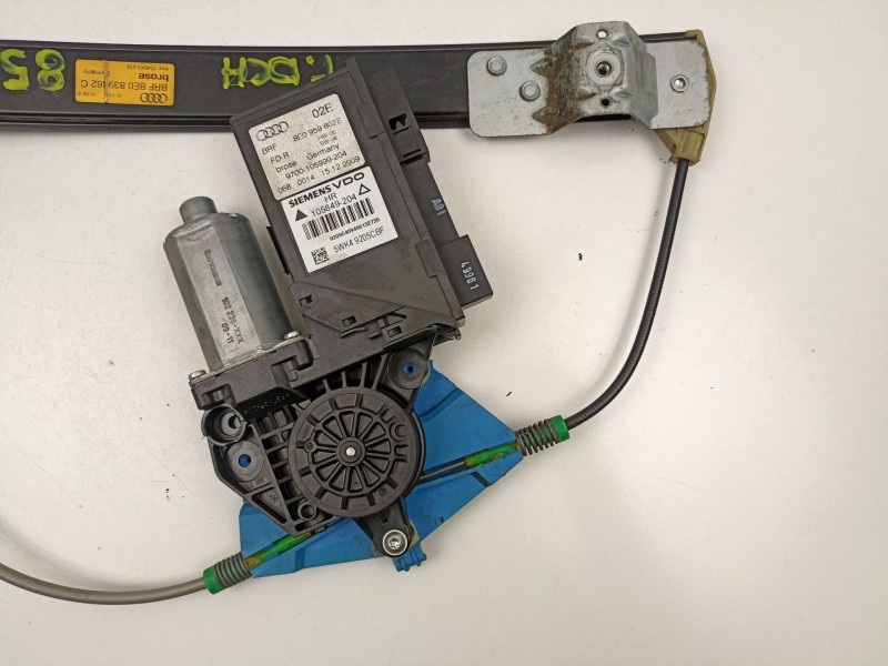 Recambio de elevalunas trasero derecho para seat exeo st (3r5) 2.0 tdi referencia OEM IAM 8E0839462C  8E0959802E