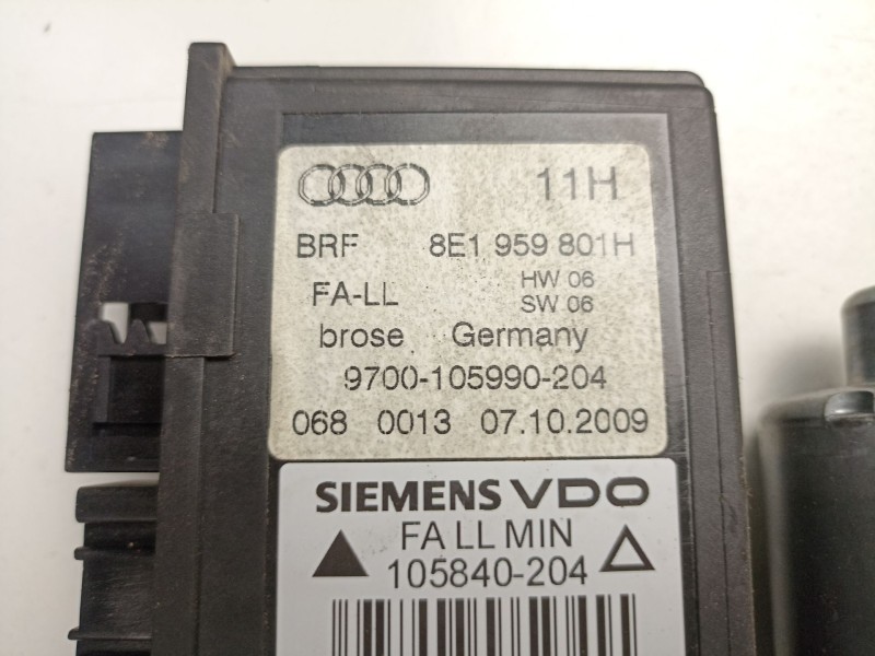 Recambio de elevalunas delantero izquierdo para seat exeo st (3r5) 2.0 tdi referencia OEM IAM 8E0837461C  8E1959801H