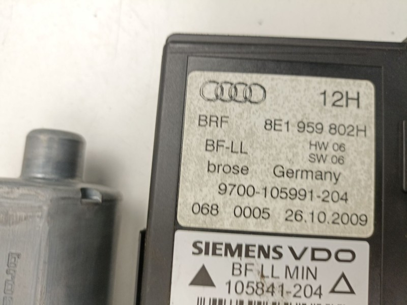 Recambio de elevalunas delantero derecho para seat exeo st (3r5) 2.0 tdi referencia OEM IAM 8E0837462C  8E1959802H