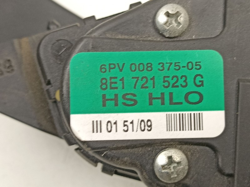 Recambio de potenciometro aceleracion para seat exeo st (3r5) 2.0 tdi referencia OEM IAM 8E1721523G 6PV00837505 