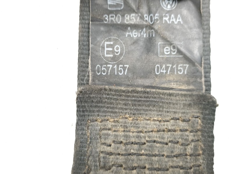 Recambio de cinturon seguridad trasero izquierdo para seat exeo st (3r5) 2.0 tdi referencia OEM IAM 3R0857805RAA  