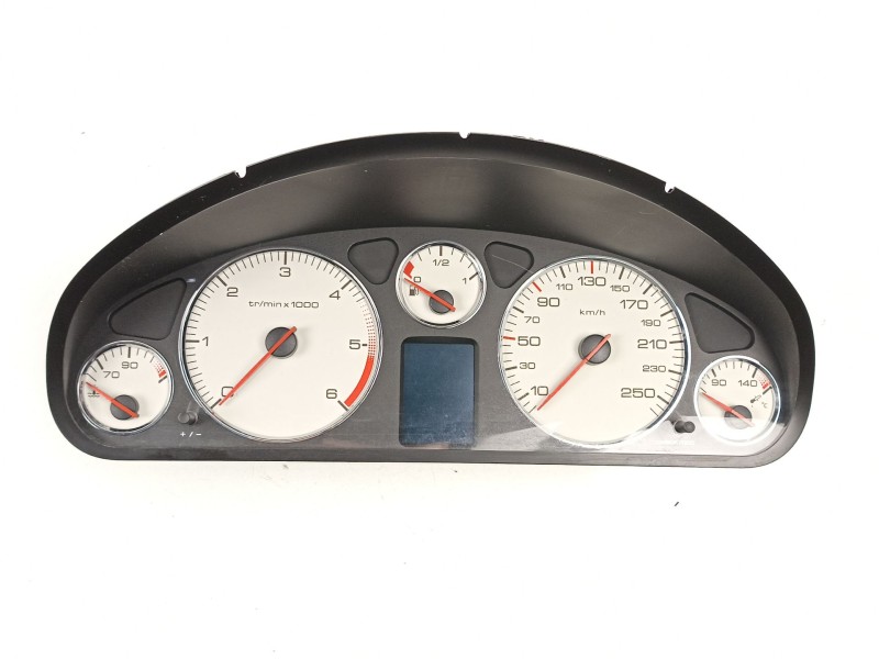 Recambio de cuadro instrumentos para peugeot 407 2.0 16v hdi cat (rhr / dw10bted4) referencia OEM IAM 9651855380 110080221012 