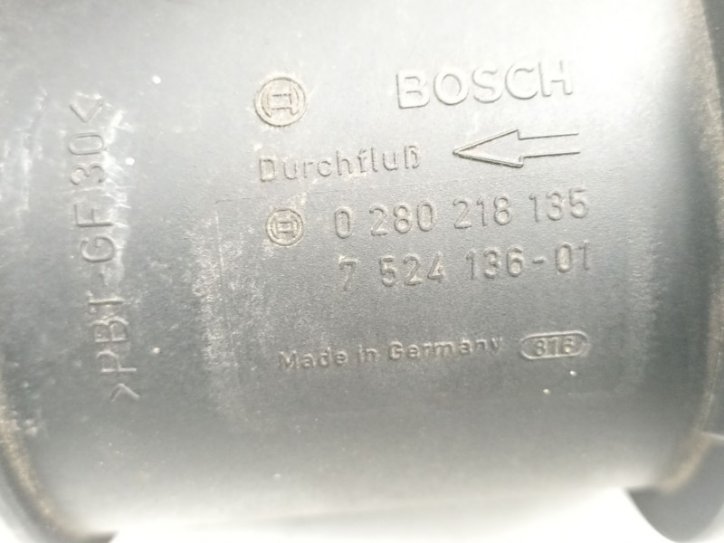 Recambio de caudalimetro para bmw 7 (e65, e66, e67) 735 i, li referencia OEM IAM 7524136 0280218135 