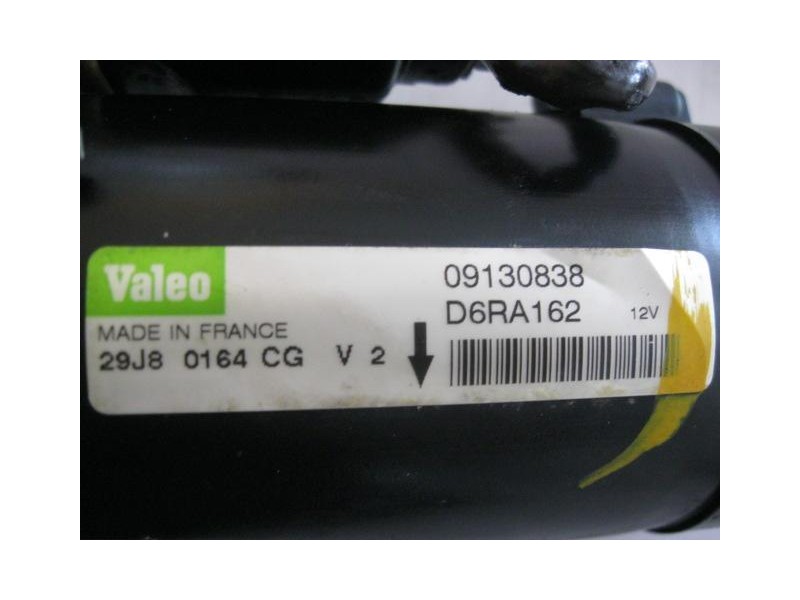 Recambio de motor arranque : opel astra : 1.6 g -x16xel (100,64cv) 4p [1999] para opel astra 1.6 g -x16xel referencia OEM IAM 09