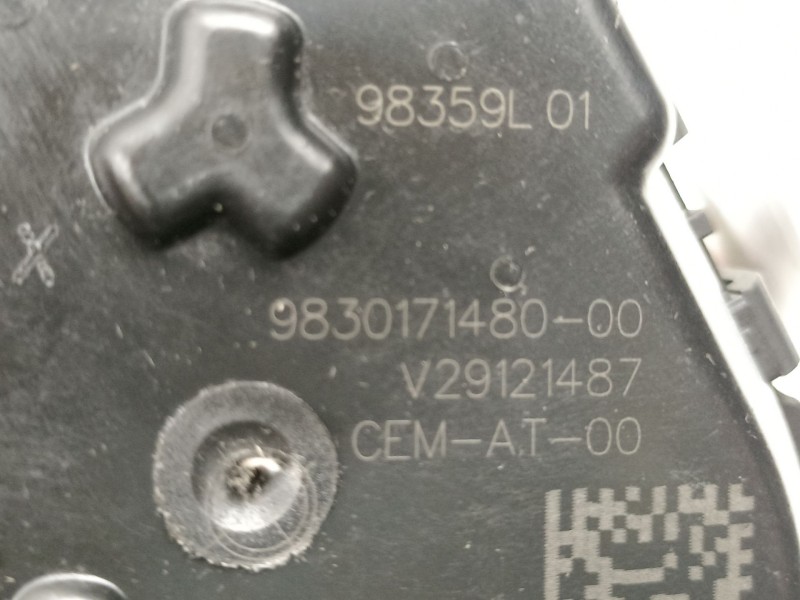 Recambio de caja mariposa para citroën berlingo (er_, ec_) 1.5 bluehdi 100 referencia OEM IAM 9830171480  