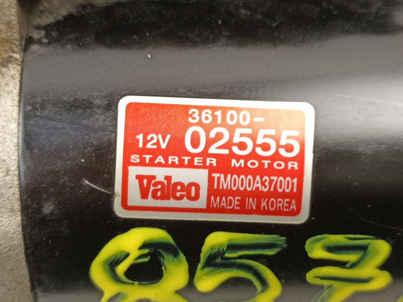 Recambio de motor arranque para hyundai getz (tb) 1.1 referencia OEM IAM 3610002555 TM00A37001 