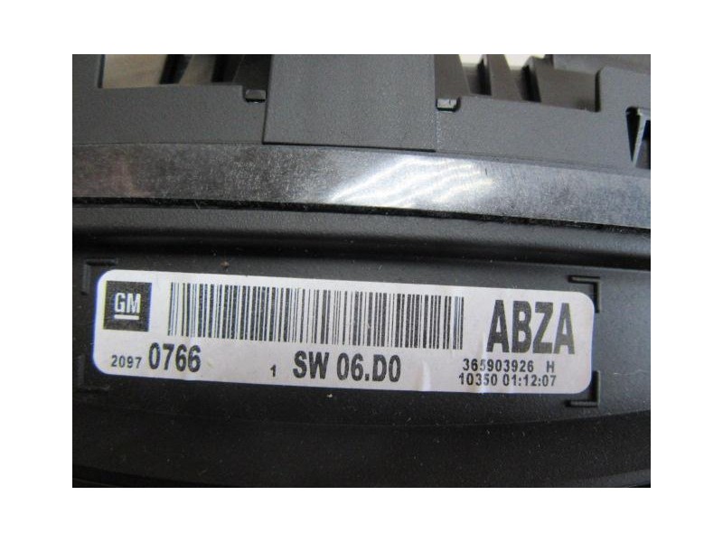 Recambio de cuadro instrumentos : opel insignia : 2.0 cdti ( 160 cv ) [2011] para opel insignia 2.0 cdti ( 160 cv ) referencia O