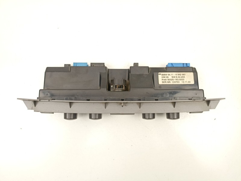 Recambio de mandos calefaccion aire para bmw 7 (e65, e66, e67) 735 i, li referencia OEM IAM 64116942981  