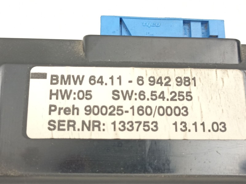 Recambio de mandos calefaccion aire para bmw 7 (e65, e66, e67) 735 i, li referencia OEM IAM 64116942981  