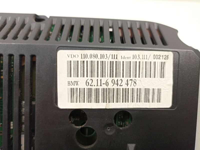 Recambio de cuadro instrumentos para bmw 7 (e65, e66, e67) 735 i, li referencia OEM IAM 62116942478 110080103111 