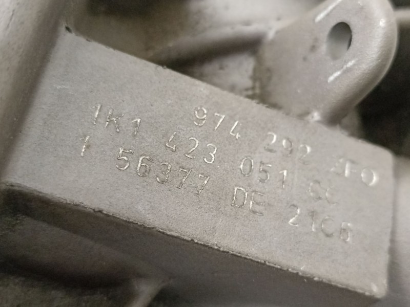 Recambio de cremallera direccion para seat leon (1p1) 2.0 tdi 16v referencia OEM IAM 1K1423051CC  