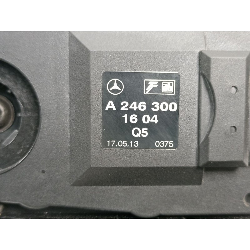 Recambio de potenciometro aceleracion para mercedes-benz clase a (w176) a 200 cdi (176.001) referencia OEM IAM A2463001604  