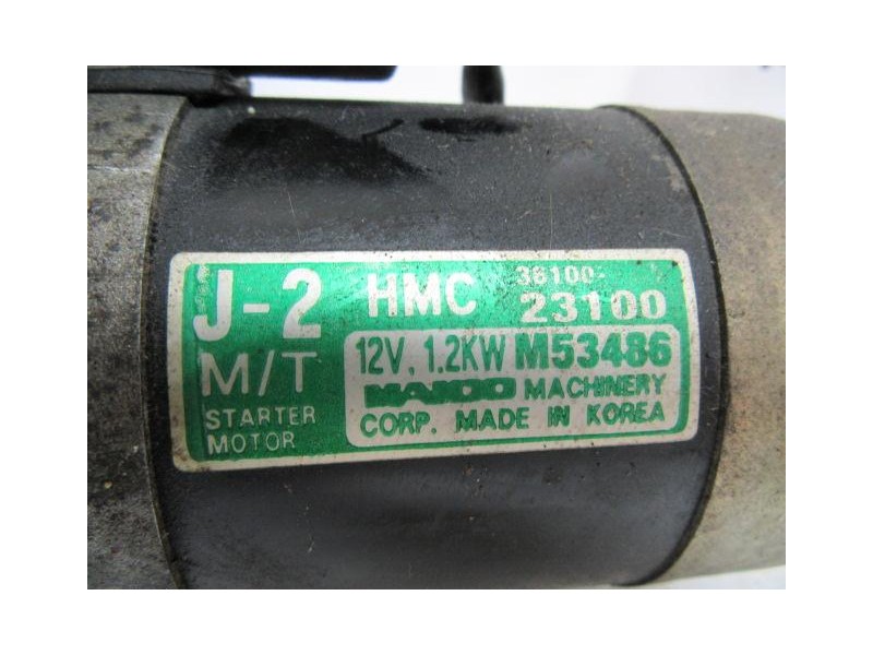 Recambio de motor arranque : hyundai coupe : 2.0 g (138,68cv) 3p [2000] para hyundai coupe 2.0 g referencia OEM IAM 23100  