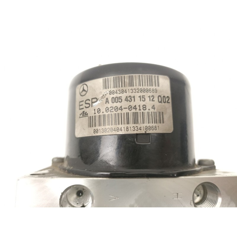 Recambio de abs para mercedes-benz clase c (w203) c 220 cdi (203.008) referencia OEM IAM A0054311512 10020404184 