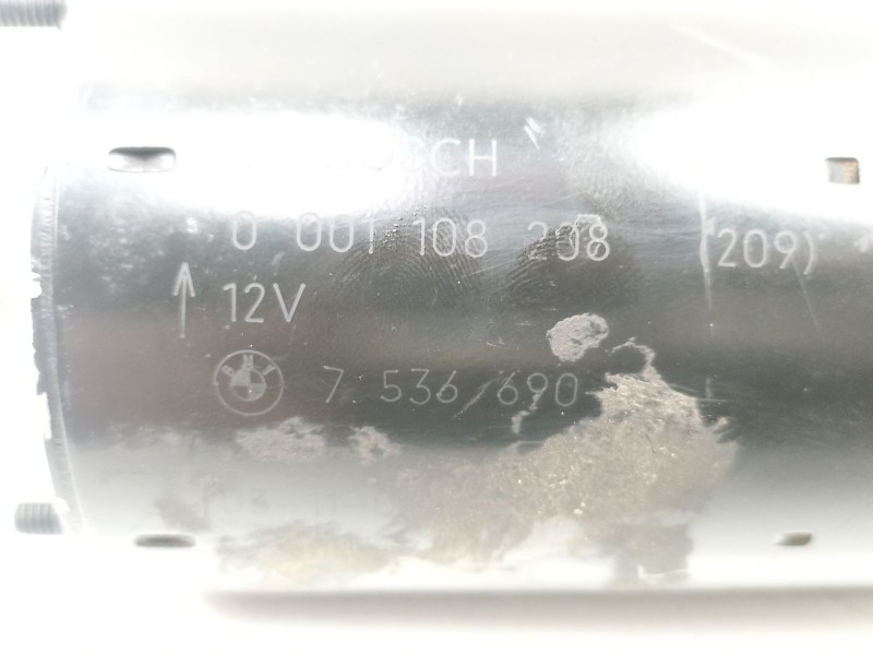 Recambio de motor arranque para bmw 7 (e65, e66, e67) 735 i, li referencia OEM IAM 7536690 0001108208 