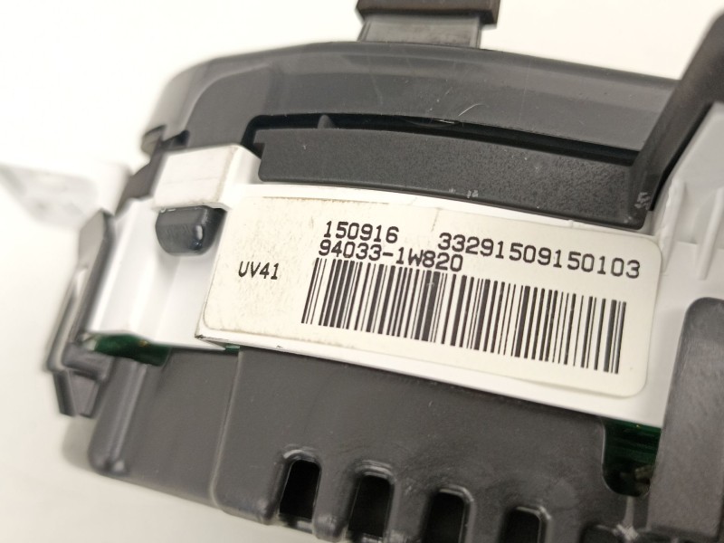 Recambio de cuadro instrumentos para kia rio iii (ub) 1.2 cvvt referencia OEM IAM 940331W820  