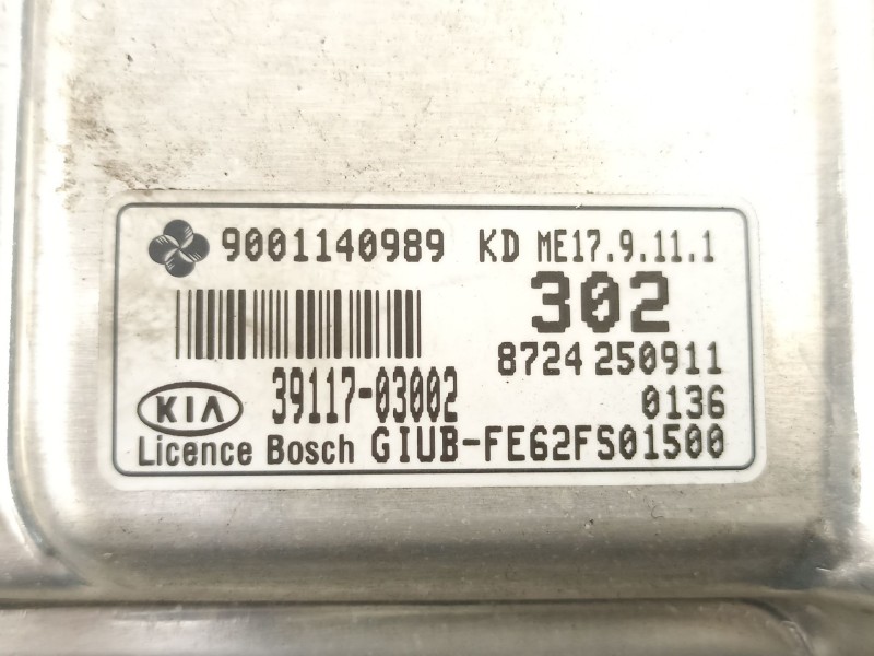 Recambio de centralita para kia rio iii (ub) 1.2 cvvt referencia OEM IAM 3911703002  
