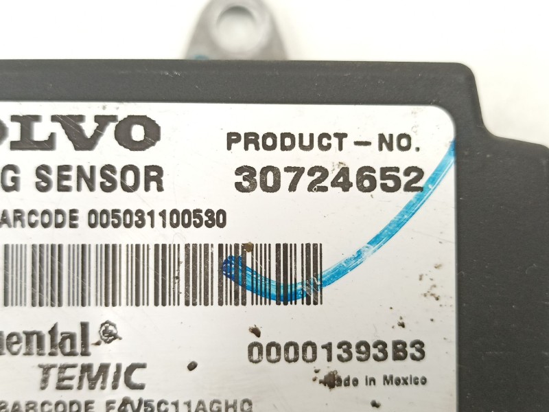 Recambio de centralita airbag para volvo s40 ii (544) 1.6 d referencia OEM IAM 30724652  