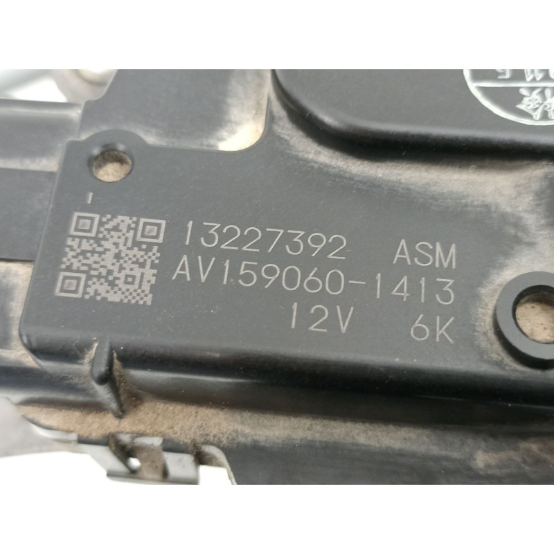 Recambio de motor limpia delantero para opel insignia a (g09) 2.0 cdti (68) referencia OEM IAM 13227392  