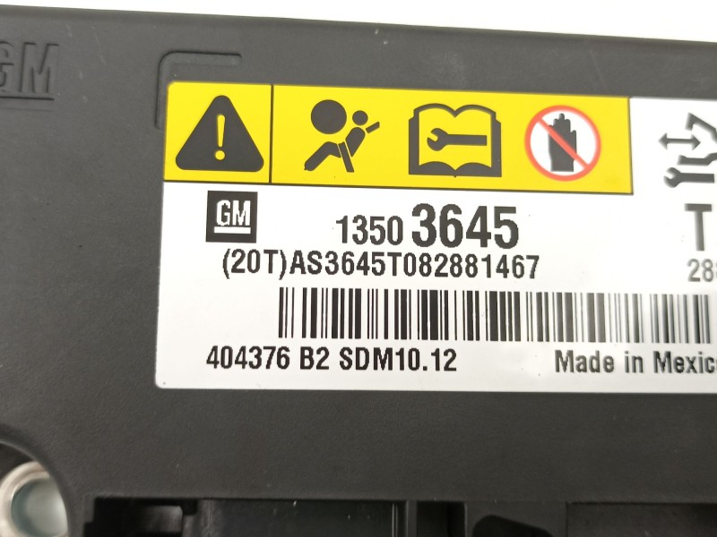 Recambio de centralita airbag para opel insignia a (g09) 2.0 cdti (68) referencia OEM IAM 13503645  