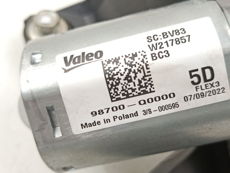 Recambio de motor limpia trasero para hyundai i20 iii (bc3, bi3) 1.2 referencia OEM IAM 98700Q0000  