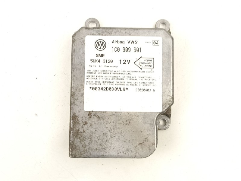 Recambio de centralita airbag para seat toledo ii (1m2) 1.9 tdi referencia OEM IAM 1C0909601 5WK43120 