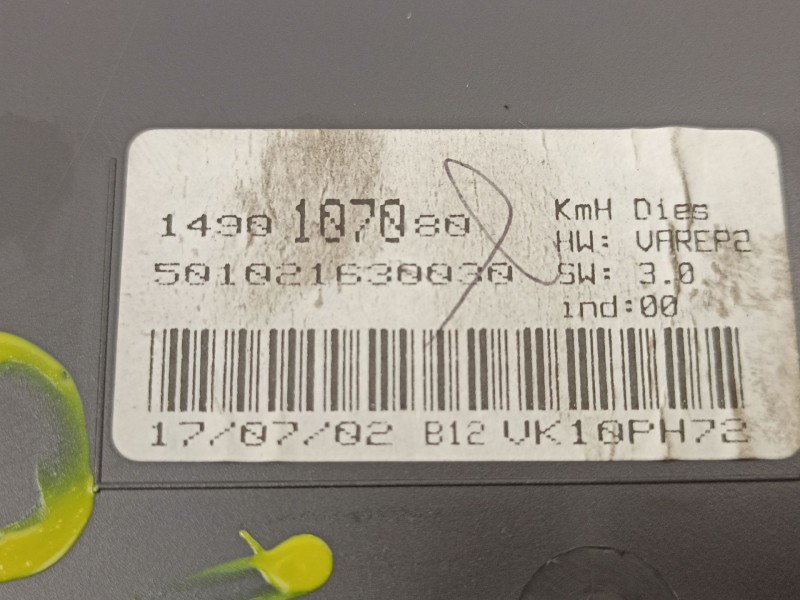 Recambio de cuadro instrumentos para peugeot 807 (eb_) 2.2 hdi referencia OEM IAM 1490107080  