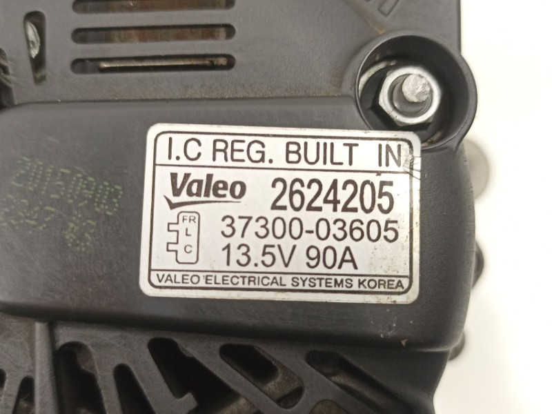 Recambio de alternador para kia rio iii (ub) 1.2 cvvt referencia OEM IAM 3730003605 2624205 