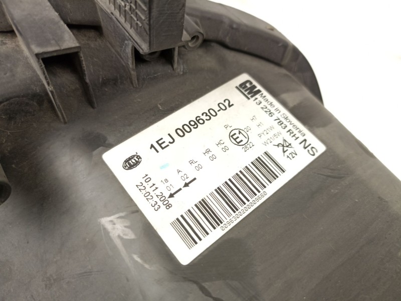 Recambio de faro derecho para opel insignia a (g09) 2.0 cdti (68) referencia OEM IAM 13226783 1EJ00963002 