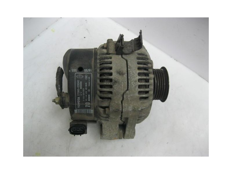 Recambio de alternador : toyota carina : 2.0 g /3s-fe (133,28cv) 4p [1995] para toyota carina 2.0 g /3s-fe referencia OEM IAM 01