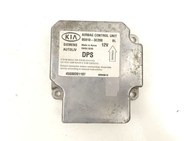 Recambio de centralita airbag para kia sorento i (jc) 2.5 crdi referencia OEM IAM 959103E200 5WK43245 
