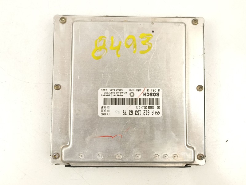 Recambio de centralita para mercedes-benz clase m (w163) ml 270 cdi (163.113) referencia OEM IAM A6121536379 0281011408 