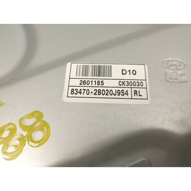 Recambio de elevalunas trasero izquierdo para hyundai santa fé ii (cm) 2.2 crdi 4x4 referencia OEM IAM 834702B020  