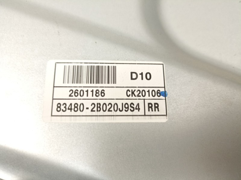 Recambio de elevalunas trasero derecho para hyundai santa fé ii (cm) 2.2 crdi 4x4 referencia OEM IAM 834802B020  