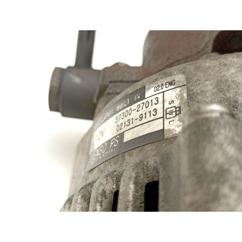 Recambio de alternador para hyundai santa fé ii (cm) 2.2 crdi 4x4 referencia OEM IAM 3730027013 021319113 