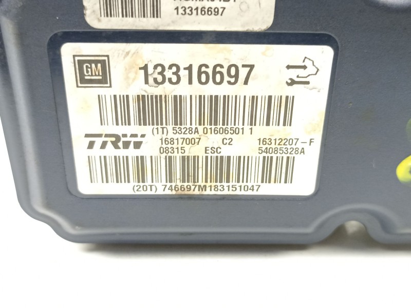 Recambio de abs para opel insignia a (g09) 2.0 cdti (68) referencia OEM IAM 13316697  