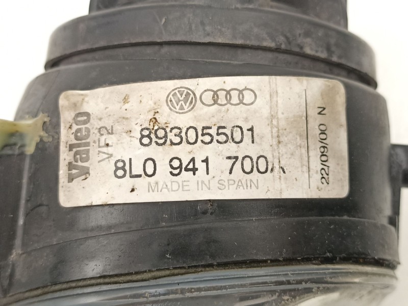 Recambio de antiniebla derecho para audi a3 (8l1) 1.9 tdi referencia OEM IAM 8L0941700A 89305501 