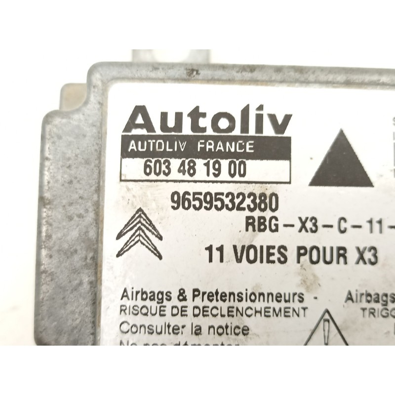 Recambio de centralita airbag para citroën c5 1.6 hdi referencia OEM IAM 9659532380 603481900 