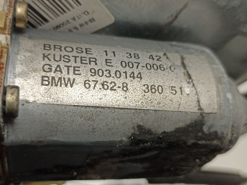 Recambio de elevalunas delantero izquierdo para bmw 5 (e39) 525 tds referencia OEM IAM 6762836051  